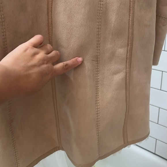 MOSSIMO Vintage 90s/Y2K Afghan Coat w/ Faux Fur 💫‼️PRICE DROP‼️ - Picture 6 of 9